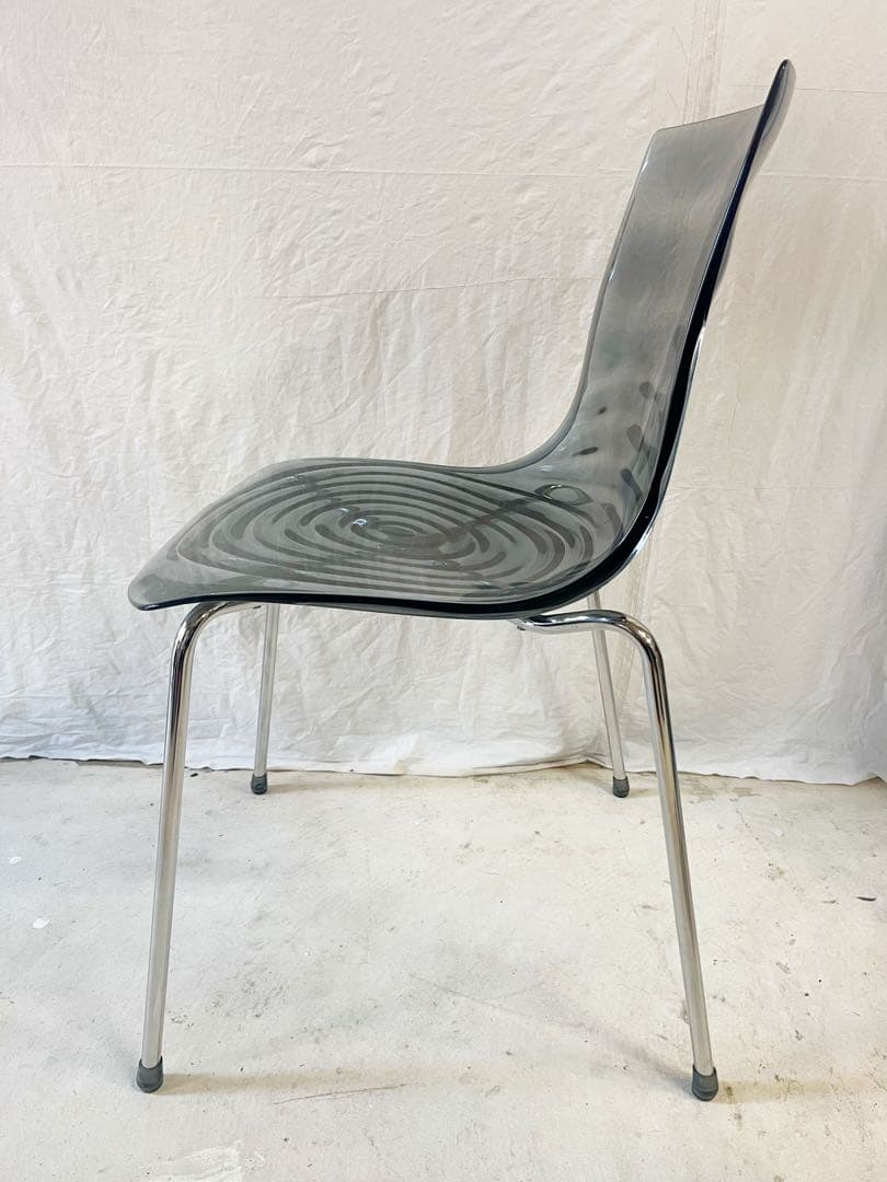 『Calligaris』カリガリス イタリア製　透明クリアーチェア　ポストモダン