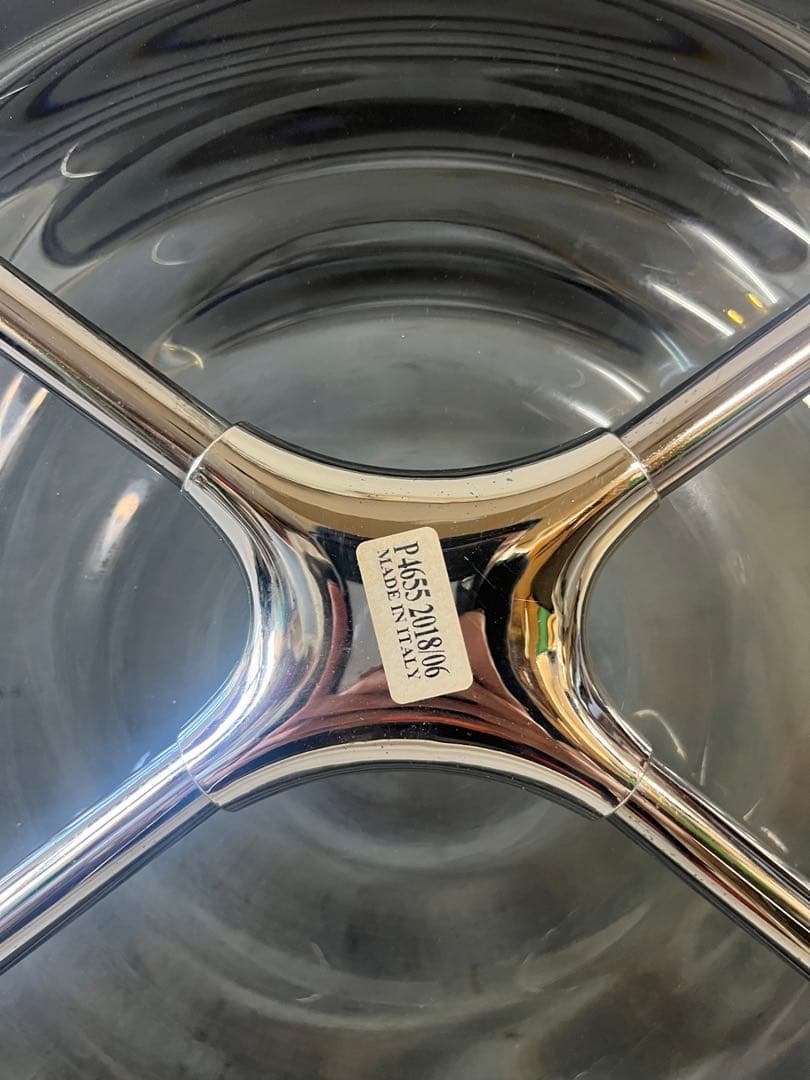 『Calligaris』カリガリス イタリア製　透明クリアーチェア　ポストモダン