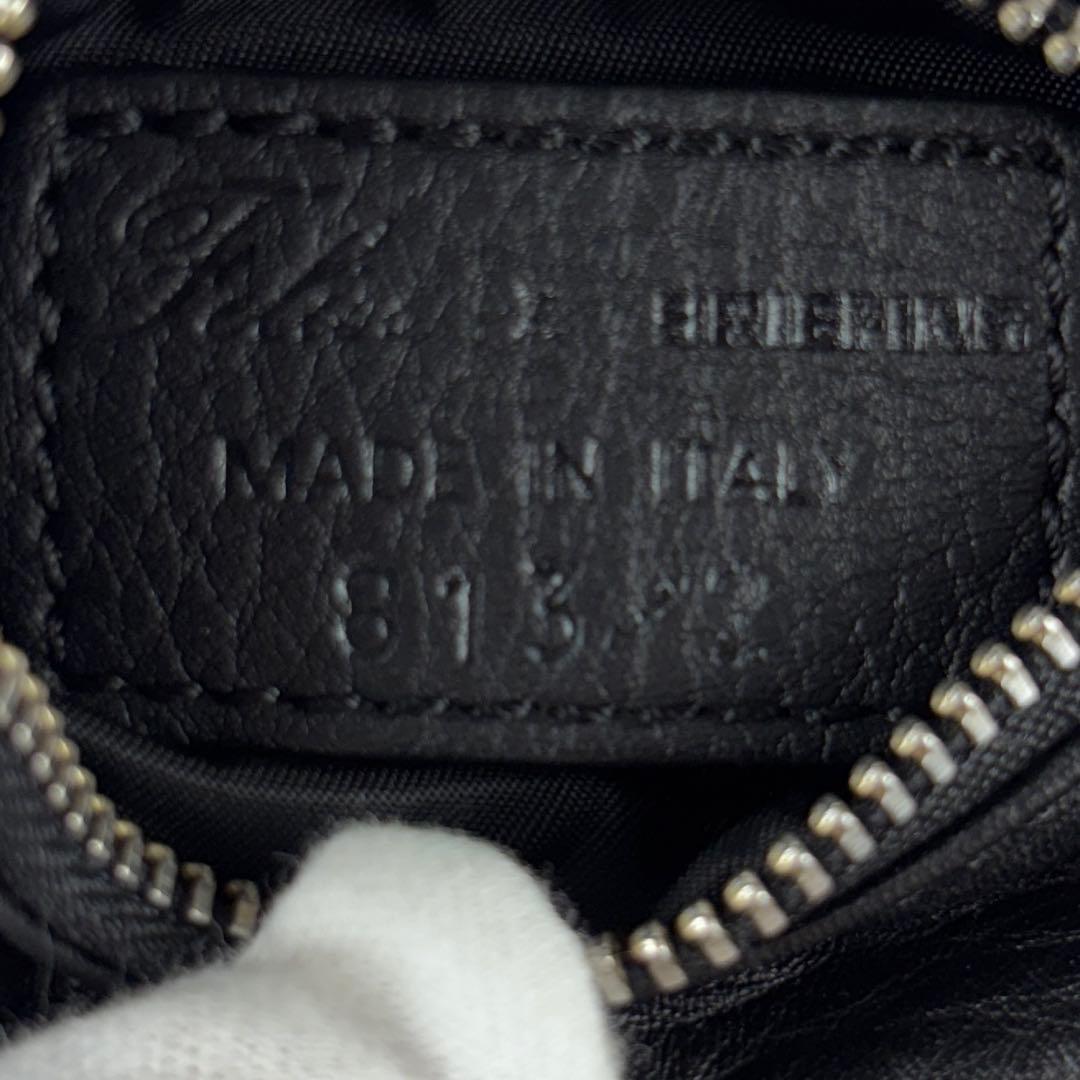 美品 ブリーフィング フェリージ キーケース ブラック ポーチ ダブルネーム