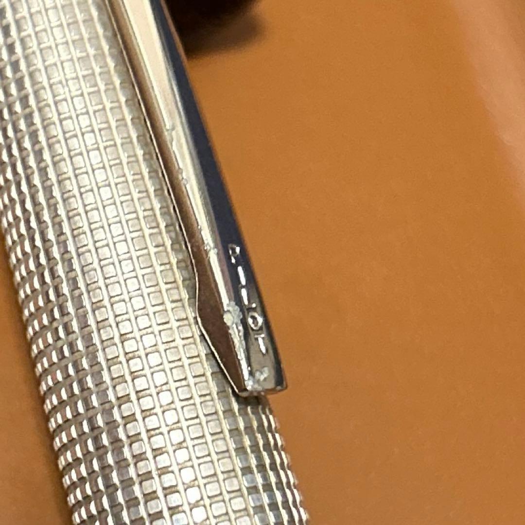 PILOT 万年筆 ELITE スターリングシルバー F 細字