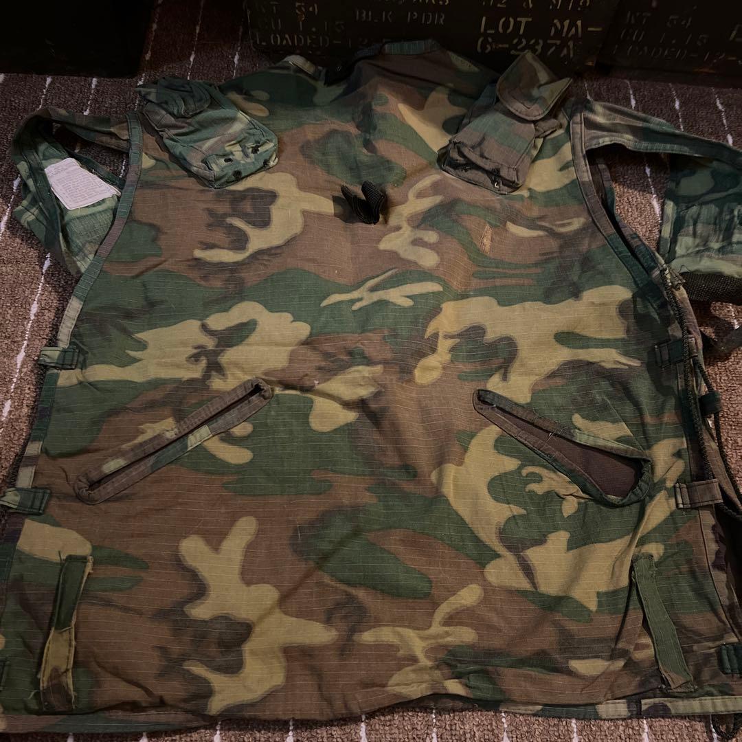 実物生地　ベトナム戦以降　SEALs ベスト　特殊部隊　米軍　補修あり