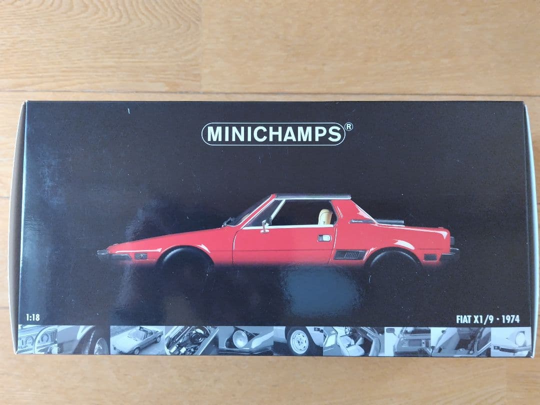 ミニチャンプス「FIAT X1/9·1974 」1:18