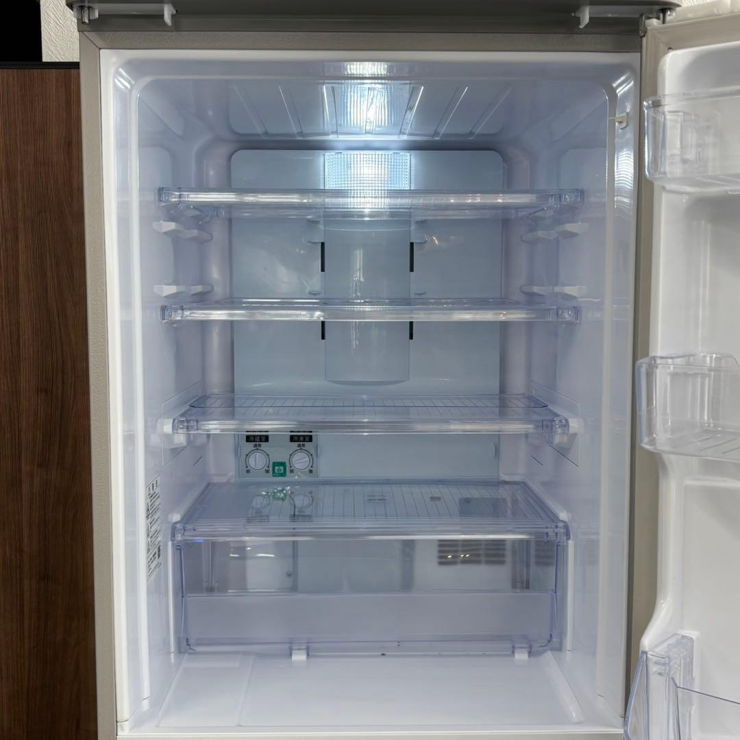 引取限定 札幌SHARP 3ドア冷蔵庫 350L 2023年製 SJ-W358K