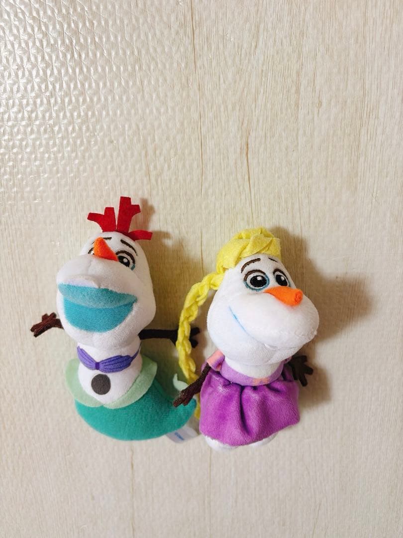 【レア】ディズニー　オラフ　アリエル　ラプンツェル　ぬいぐるみ　セット