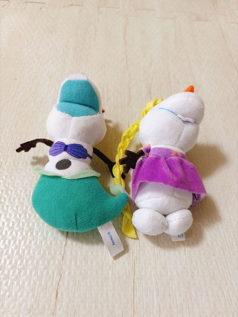 【レア】ディズニー　オラフ　アリエル　ラプンツェル　ぬいぐるみ　セット