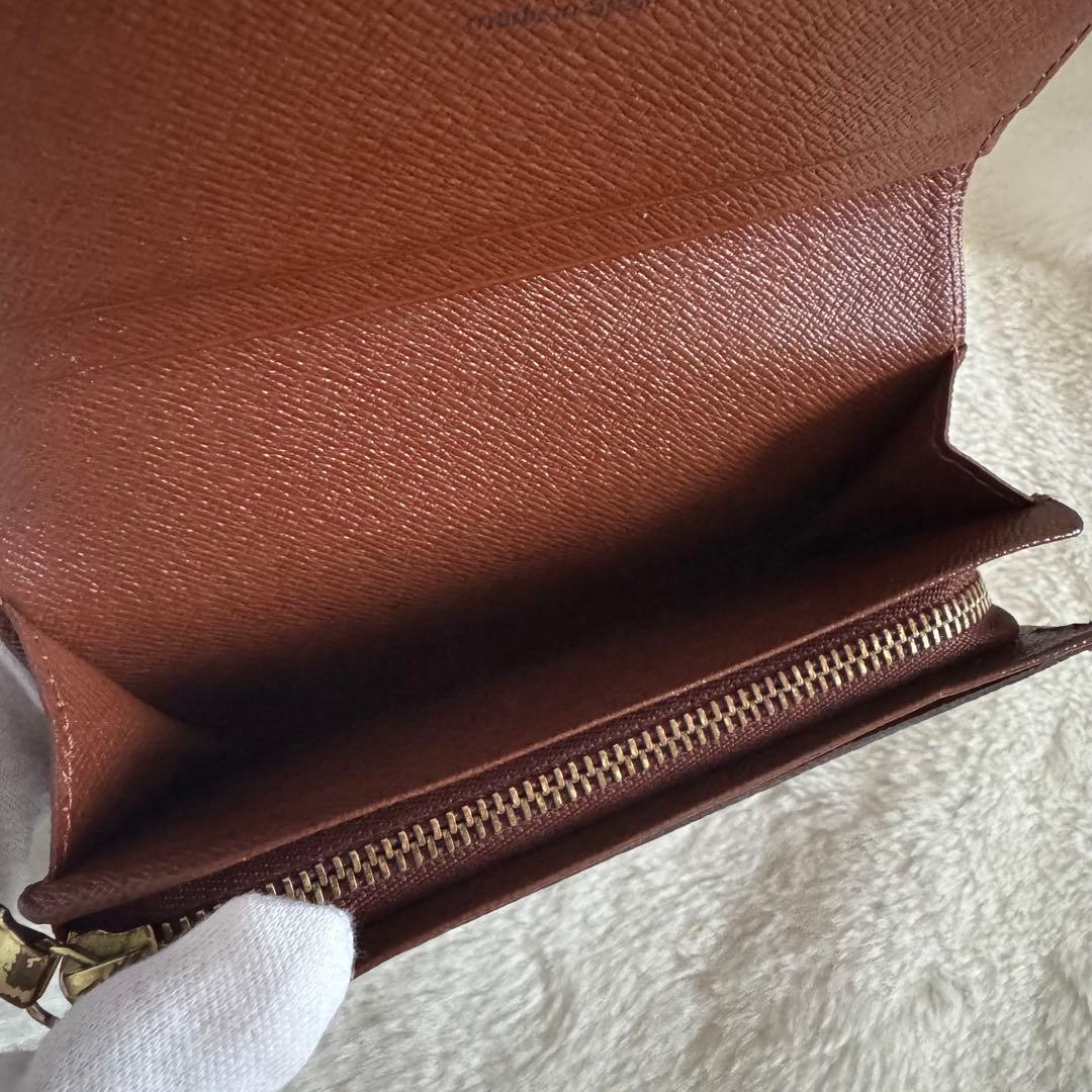 ルイヴィトン ポルトモネ・ビエ トレゾール モノグラ　補修済