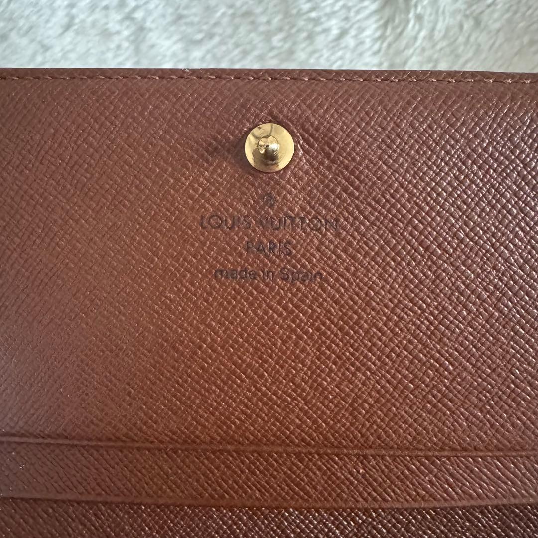 ルイヴィトン ポルトモネ・ビエ トレゾール モノグラ　補修済