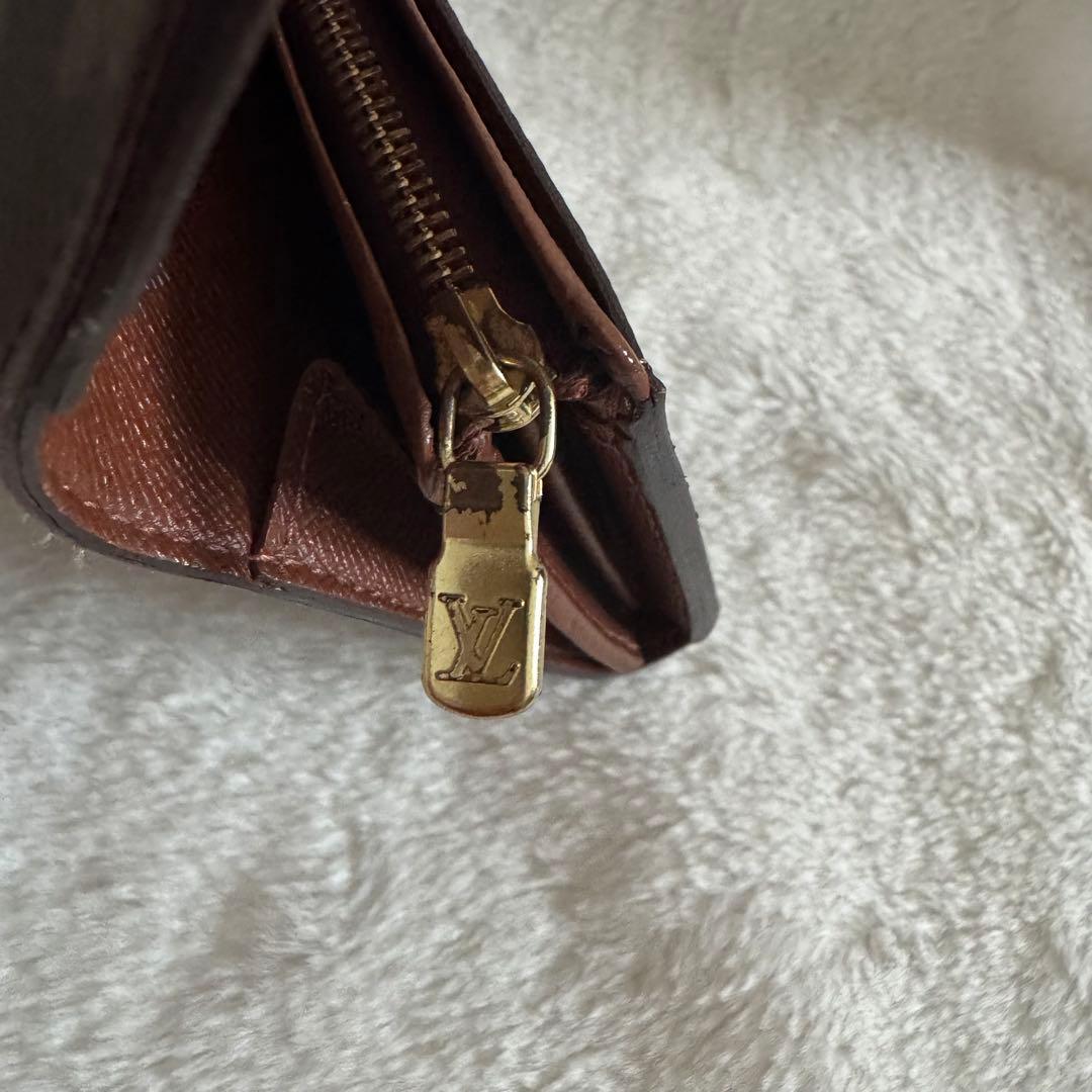 ルイヴィトン ポルトモネ・ビエ トレゾール モノグラ　補修済