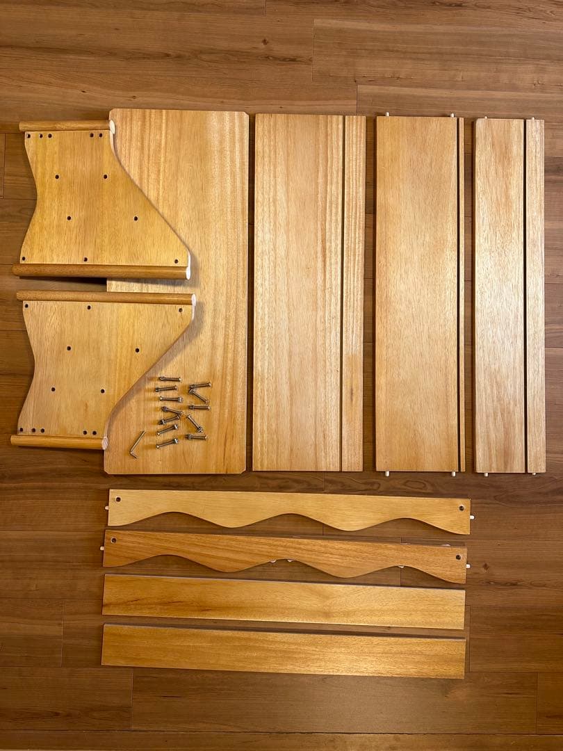 木製本棚 3段 組立家具