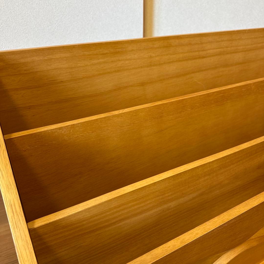 木製本棚 3段 組立家具