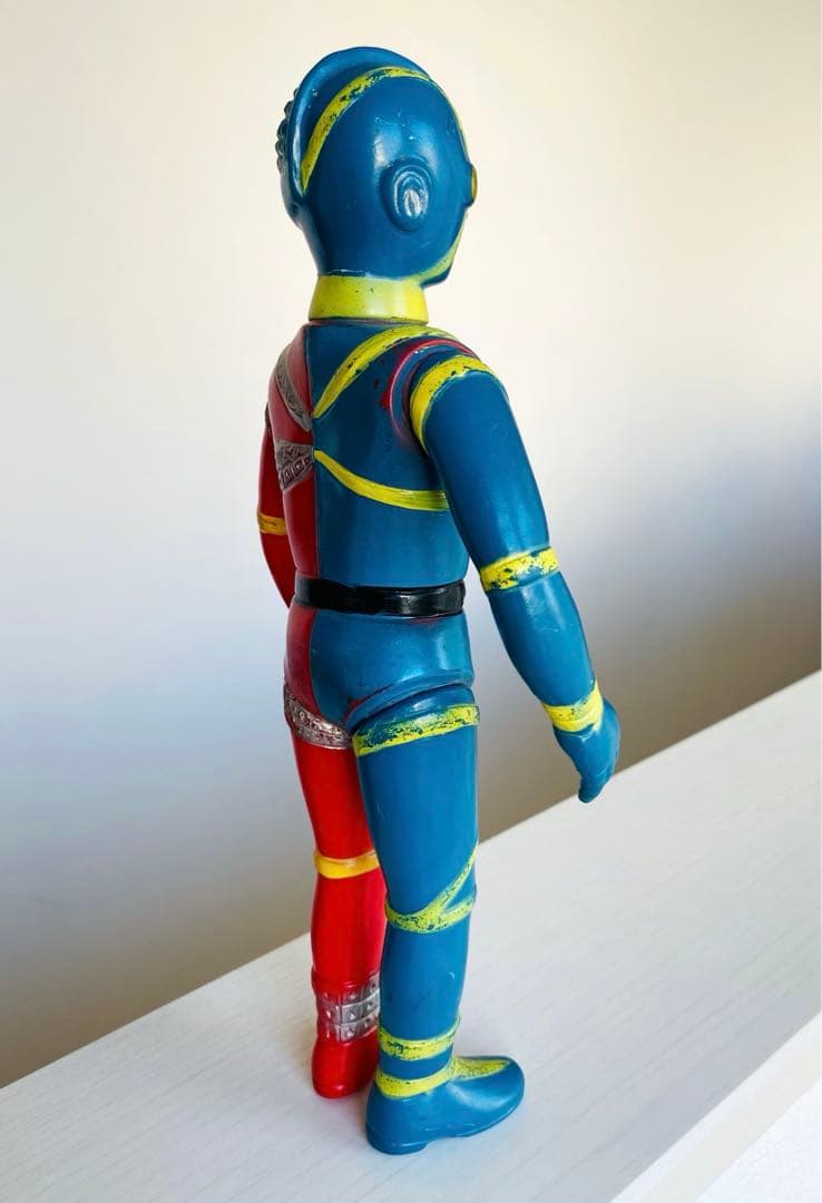 【当時物】キカイダー パチ 無版権 ソフビ スタンダードサイズ 28cm