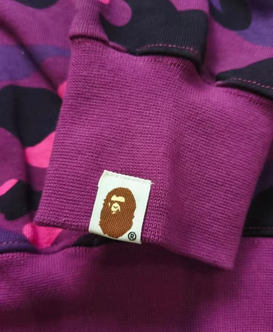 BAPE ADULTS フーディ ジップアップ シャークパーカー