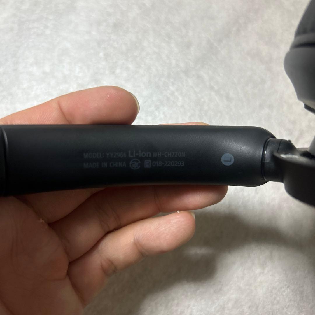 【美品】SONY WH-CH720N ワイヤレスヘッドホン ブラック