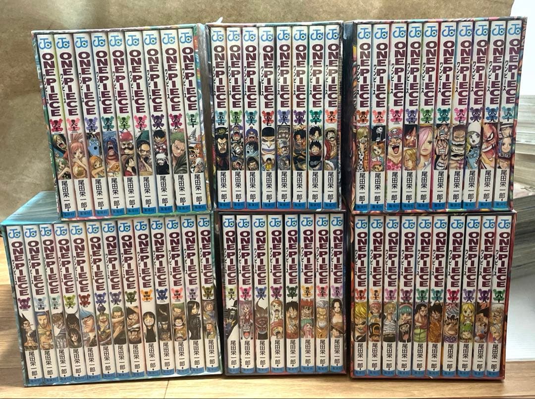 ワンピースONE PIECE新品未開封エピソード4〜9のボックスセット