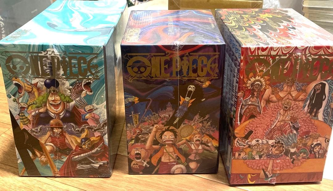 ワンピースONE PIECE新品未開封エピソード4〜9のボックスセット