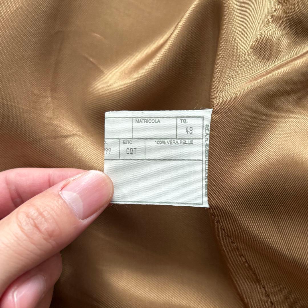 CINQUANTA ライダースジャケット ホースハイドレザー サイズ48