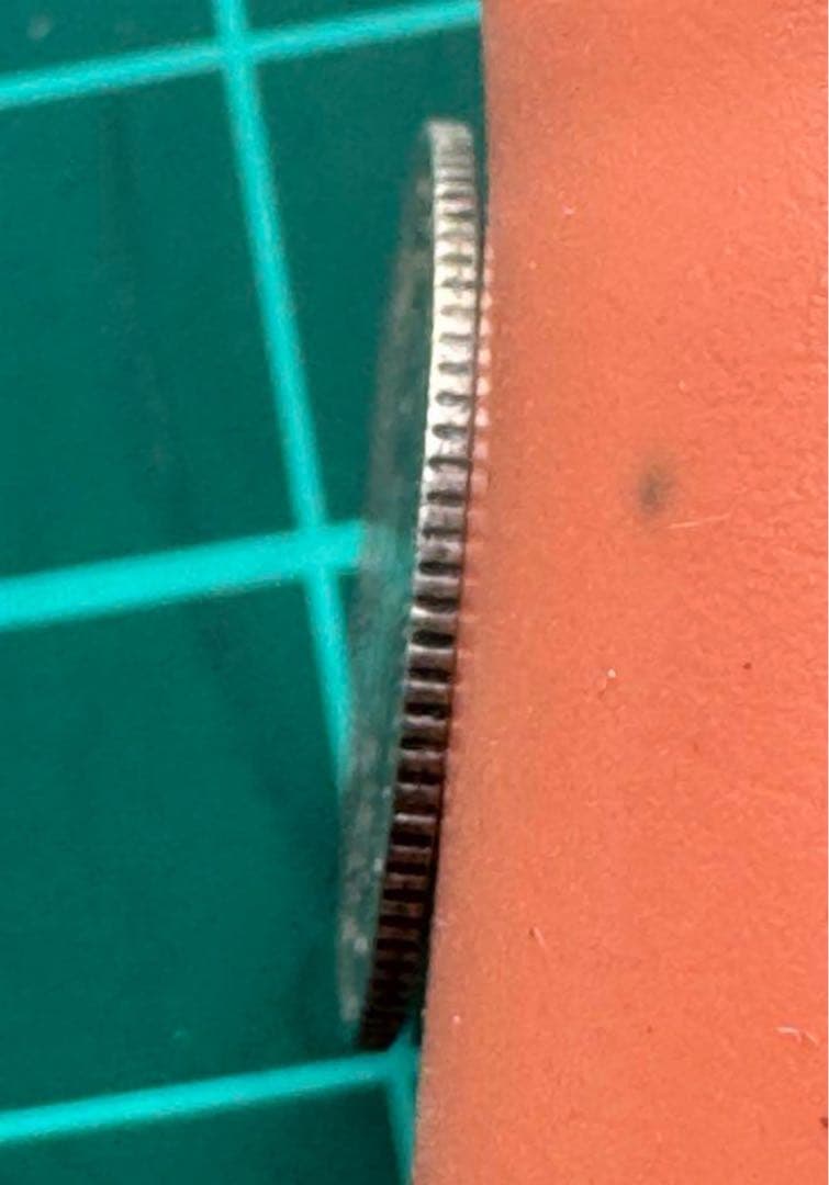 旭日竜5銭銀貨　明治3年