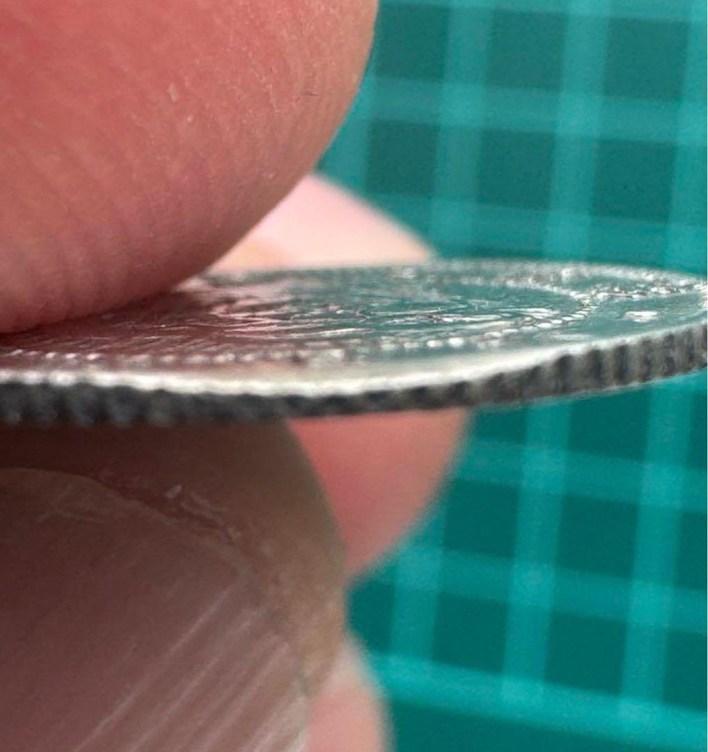 旭日竜5銭銀貨　明治3年