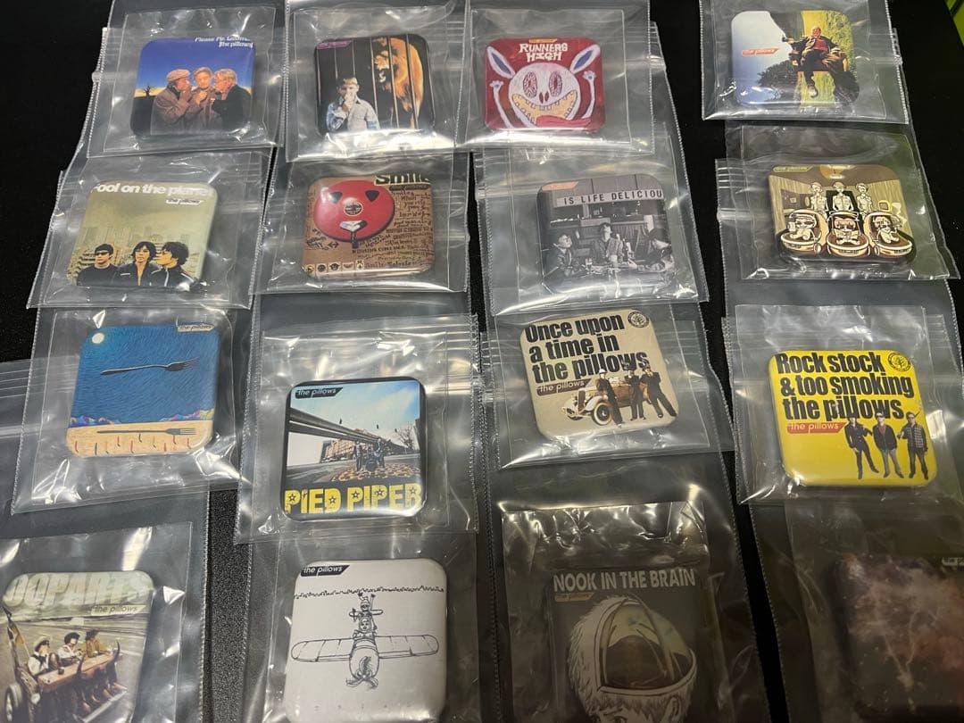 pillows ピロウズ ジャケット 缶バッジ 16種類 コンプリート 全種類