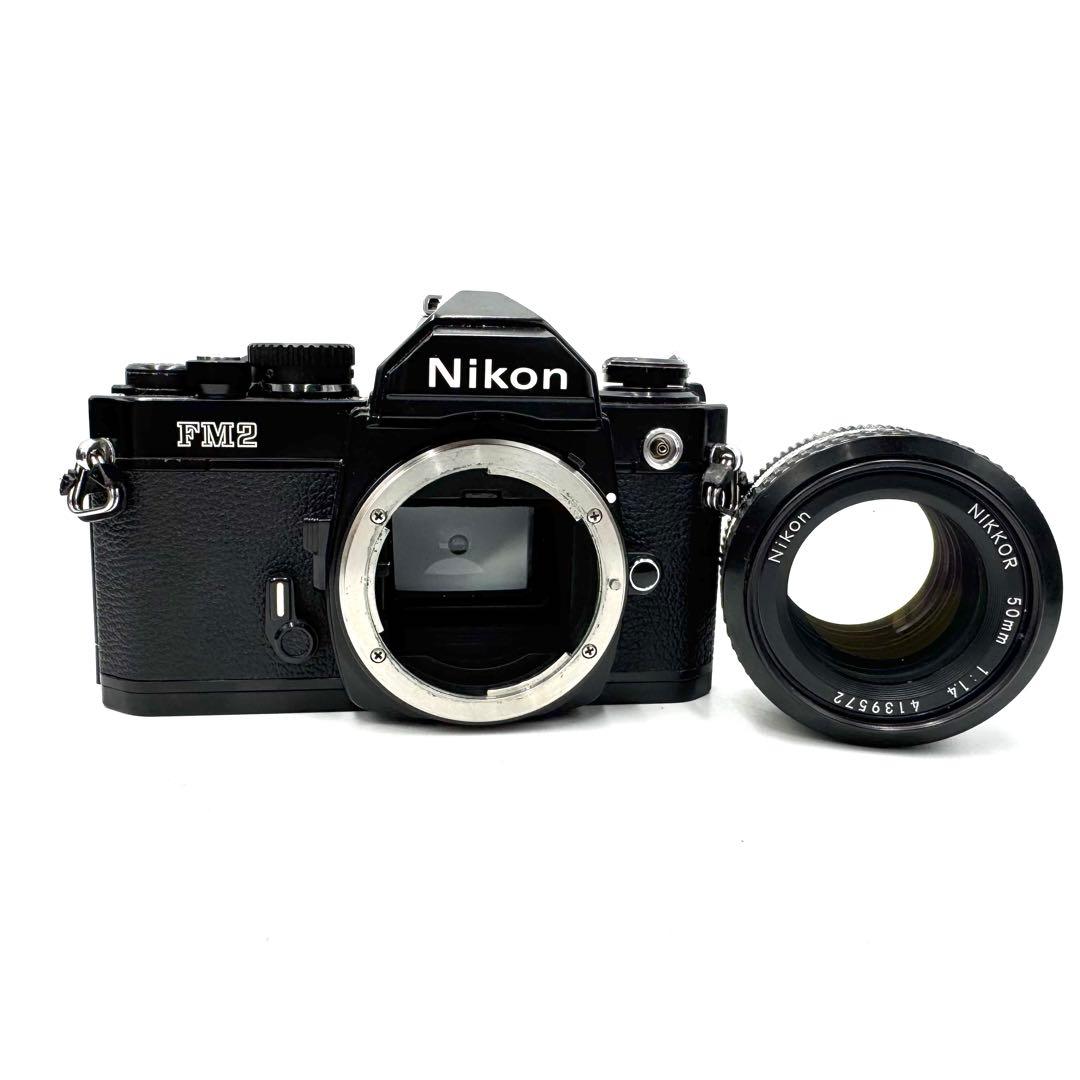 ❁後期型！動作良好❁Nikon New FM2 & Ai 50mm F1.4