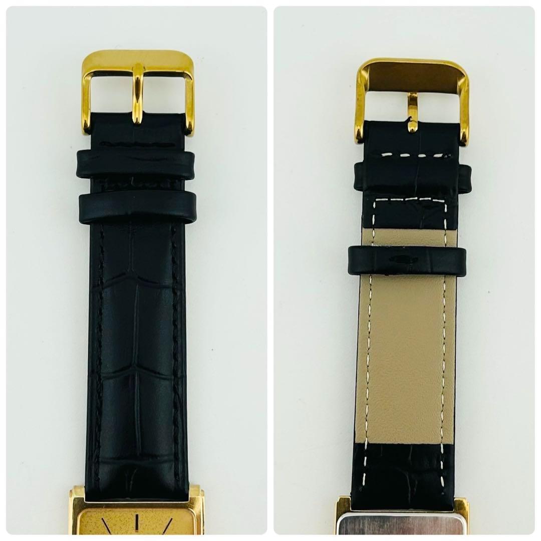 【希少/電池交換済】SEIKO DOLCE 腕時計　新品ベルト　クォーツ