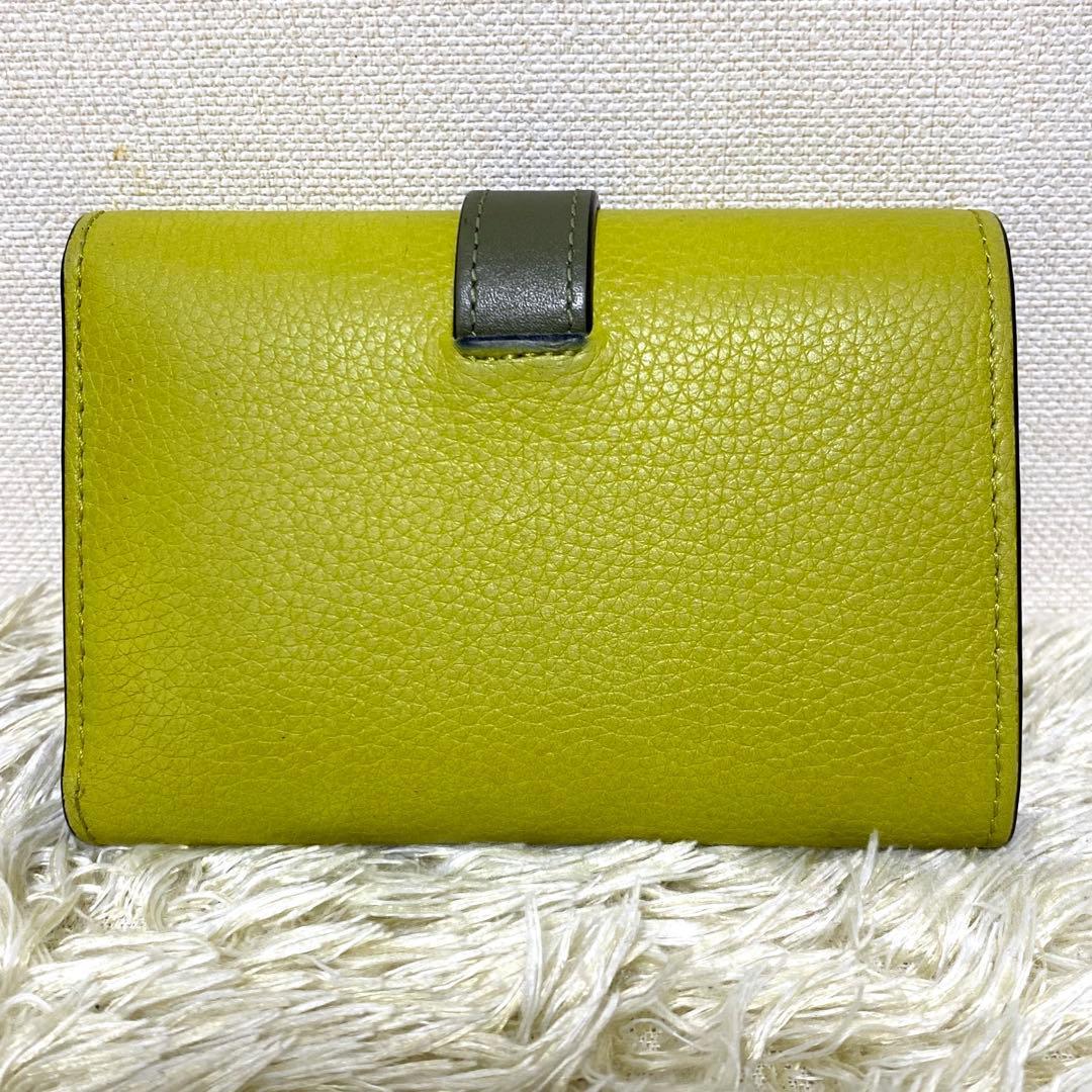 美品✨ LOEWE ロエベ トライフォールド ウォレット 3つ折り財布