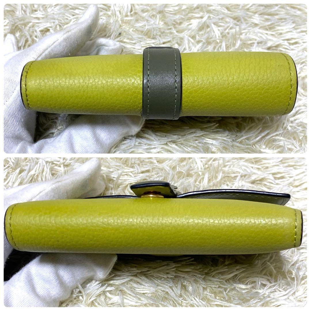 美品✨ LOEWE ロエベ トライフォールド ウォレット 3つ折り財布