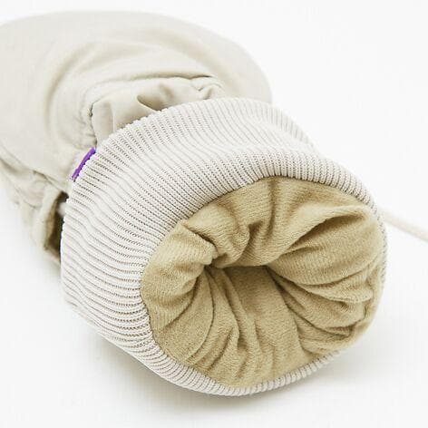 ザ ノースフェイス パープルレーベル ダウングローブ ミトン 手袋 S ストーン