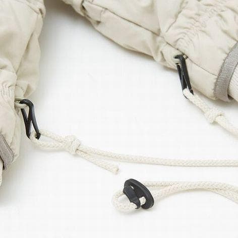 ザ ノースフェイス パープルレーベル ダウングローブ ミトン 手袋 S ストーン