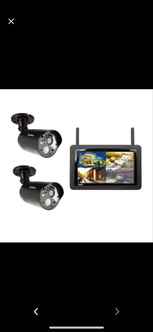 ユニデン ガーディアン UDR7011 ワイヤレスカメラ・モニター セット