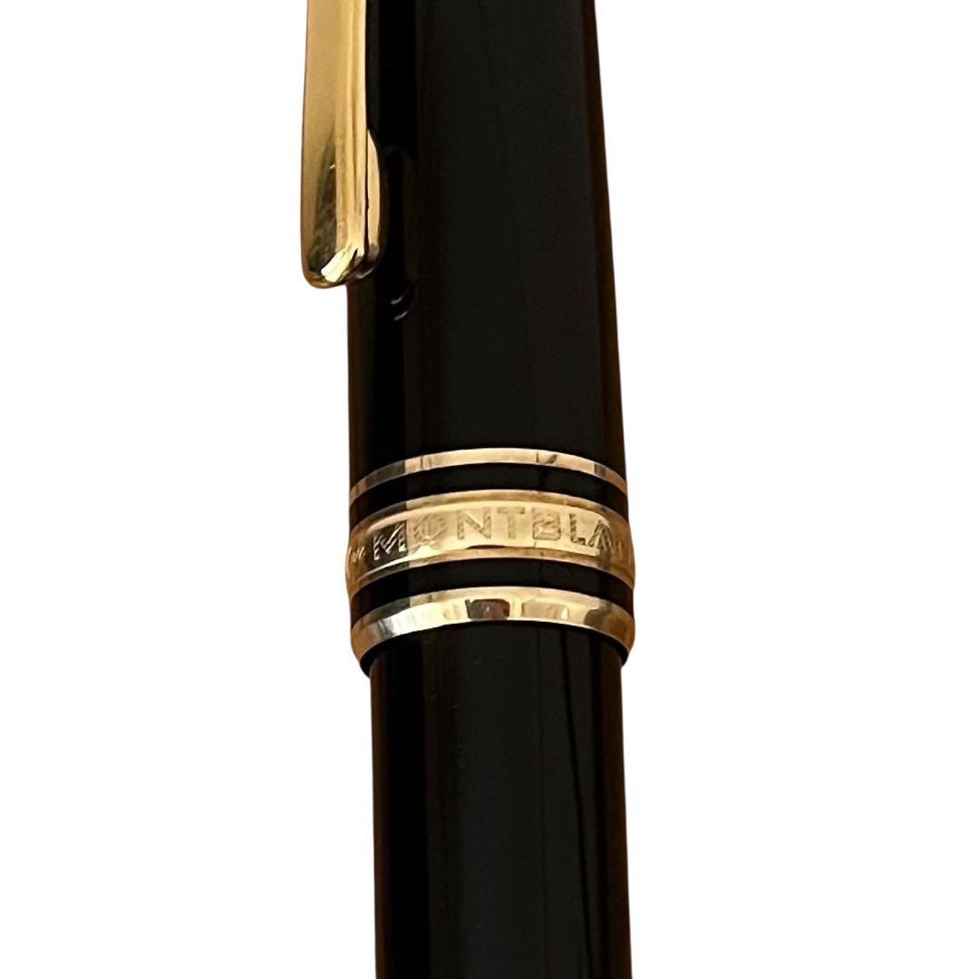 モンブラン　ボールペン　マイスターシュテュック　クラシックゴールド　筆記具　黒