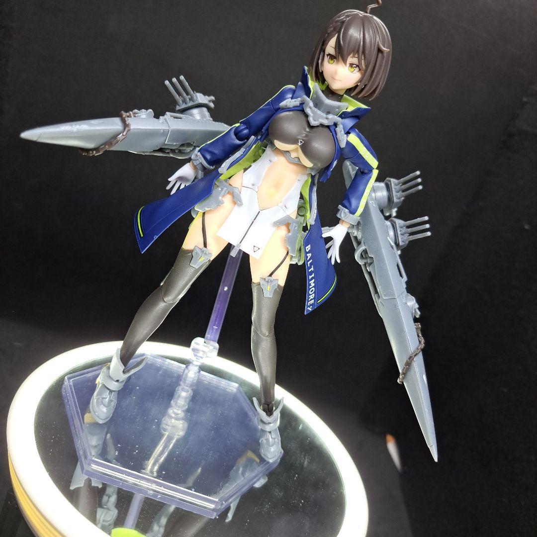 完成品　PLAMATEA ボルチモア プラモデル　アズールレーン