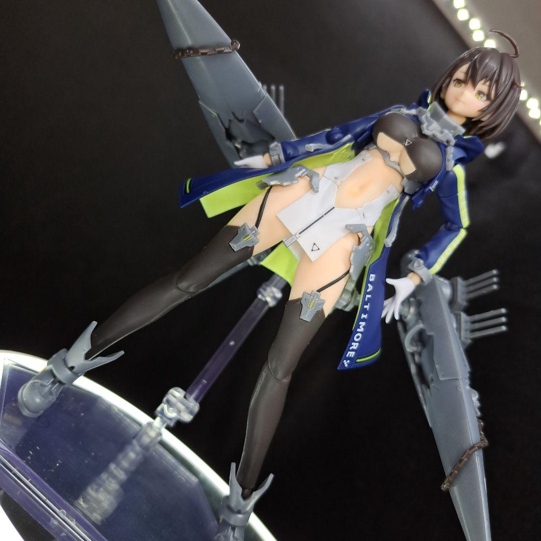 完成品　PLAMATEA ボルチモア プラモデル　アズールレーン