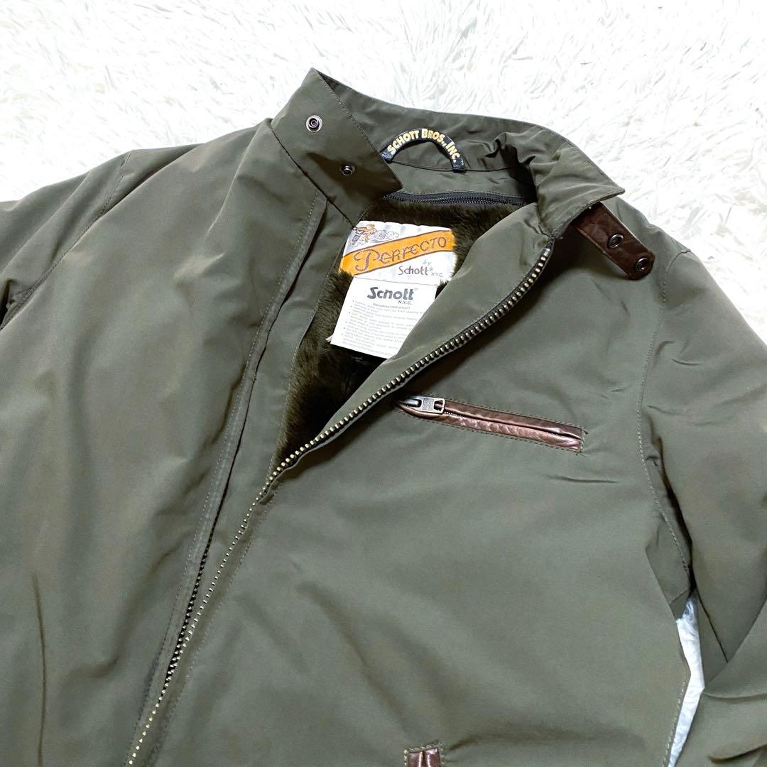 Schott PERFECTO シングルライダース ナイロンレザー80s 90s