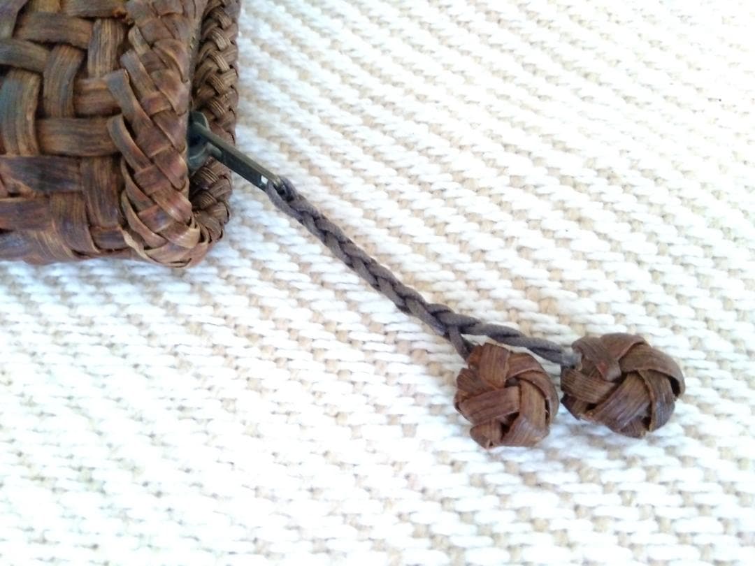 国産　山葡萄の長財布