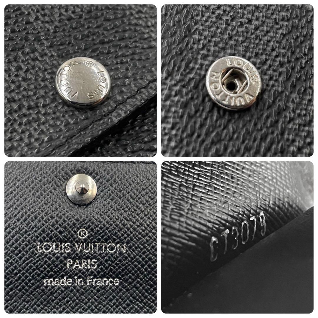 《超美品》 ルイヴィトン キーケース ダミエグラフィット ミュルティクレ 6連