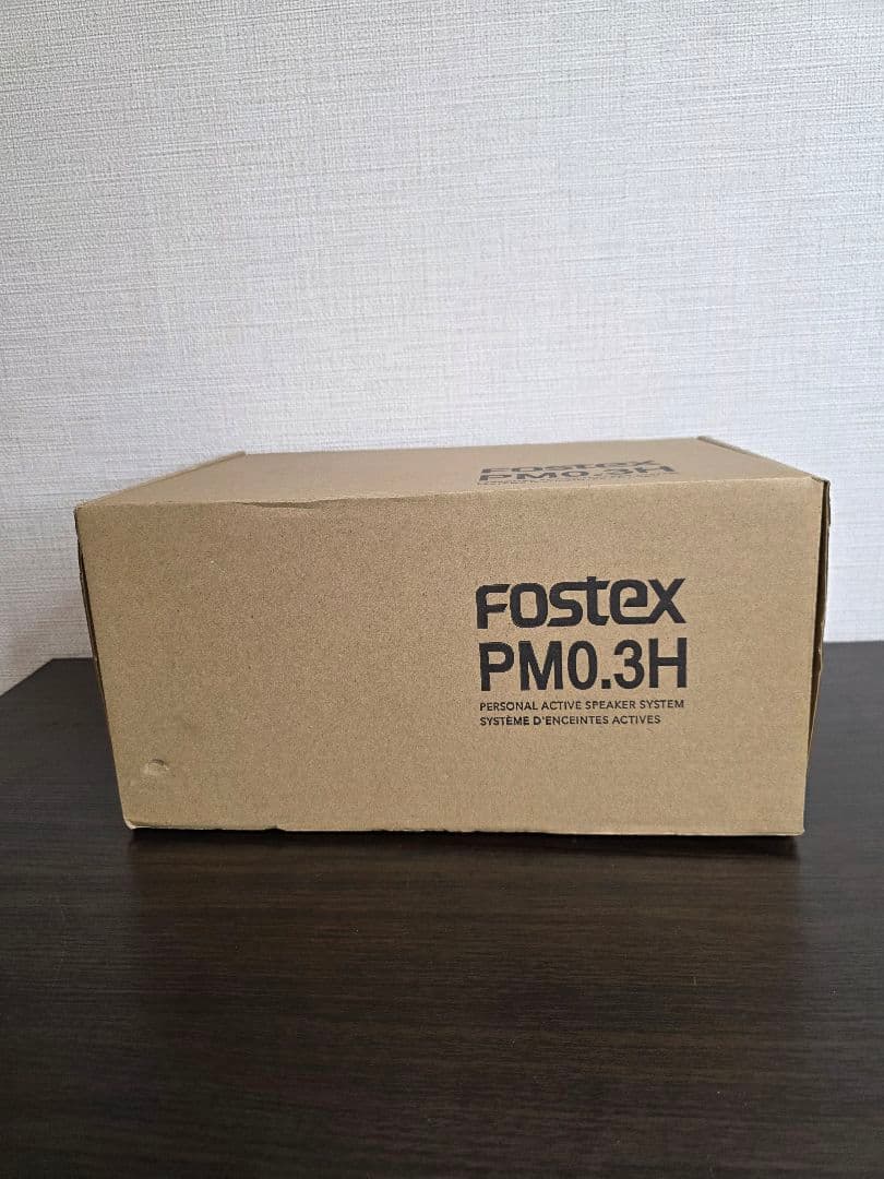 ✨新品✨FOSTEX アクティブ・スピーカー PM0.3H (B) ブラック