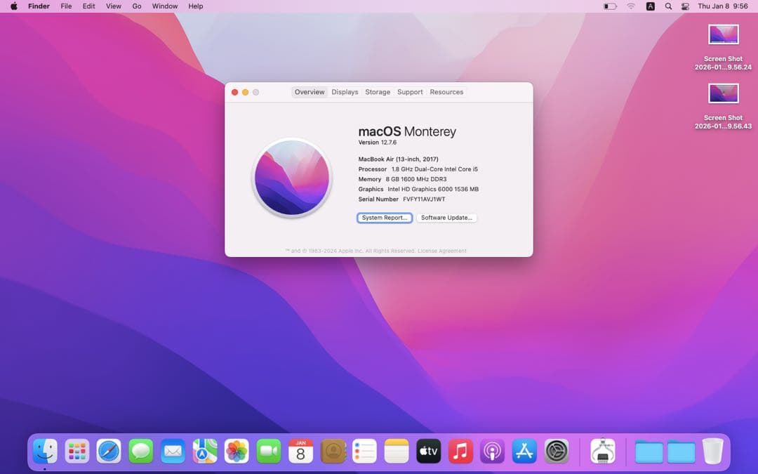 MacBook本体 MacBook Air Core i5 13-inch,2017
