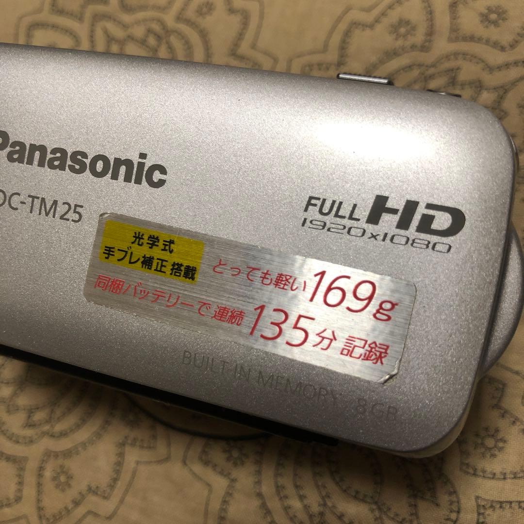 美品 Panasonic HDC-TM25 ビデオカメラ 完品