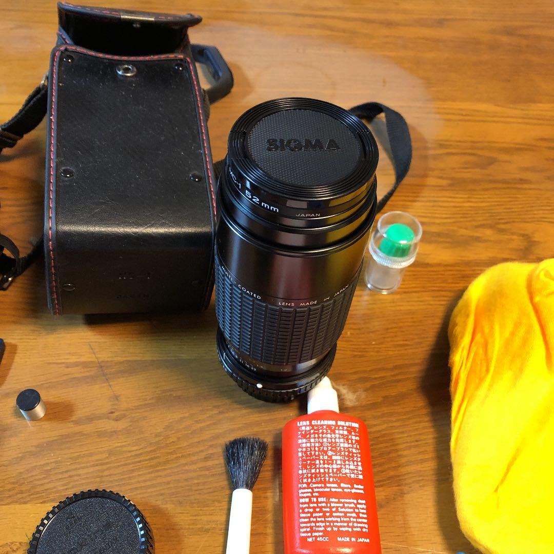 PENTAXMGとSIGMA望遠レンズとお手入れセット