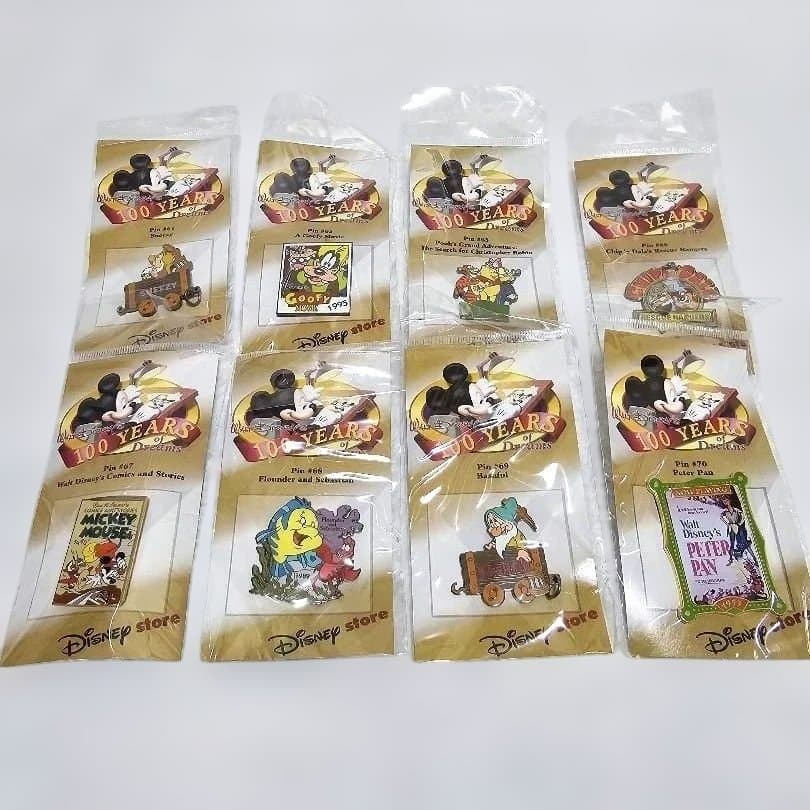DisneyStore ウォルトディズニー生誕100周年　ピンバッジ まとめ売り