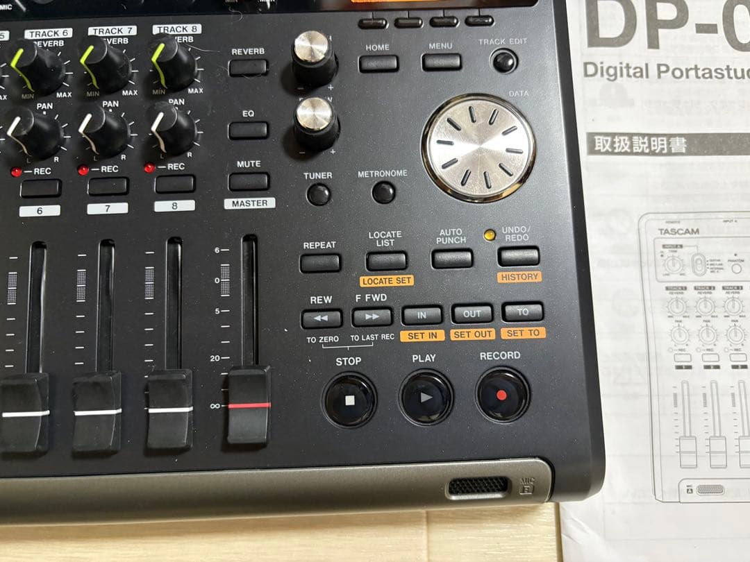 配信機器・PA機器・レコーディング機器 TASCAM DP-03SD MTR