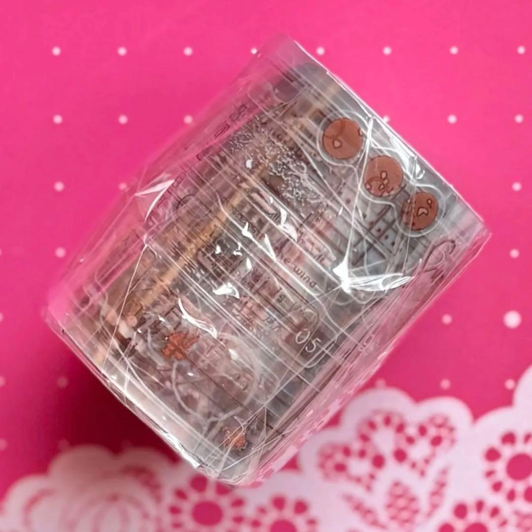 PET 旧印记 ダイカット加工 5cm×6m 海外マスキングテープ　英字