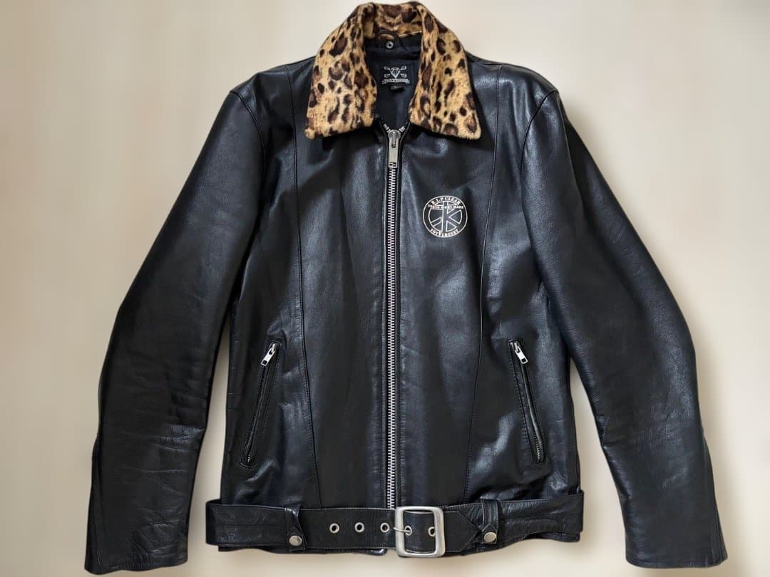 R.I.P CLEAR ライダースジャケット