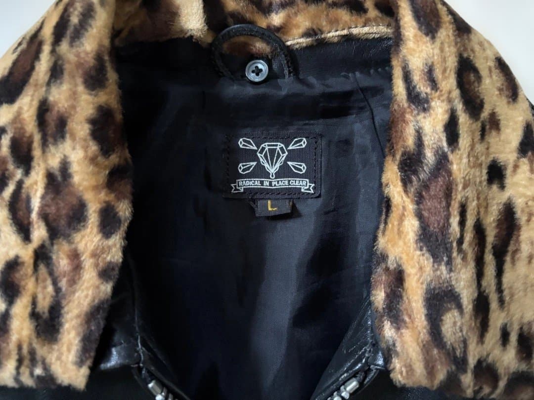 R.I.P CLEAR ライダースジャケット