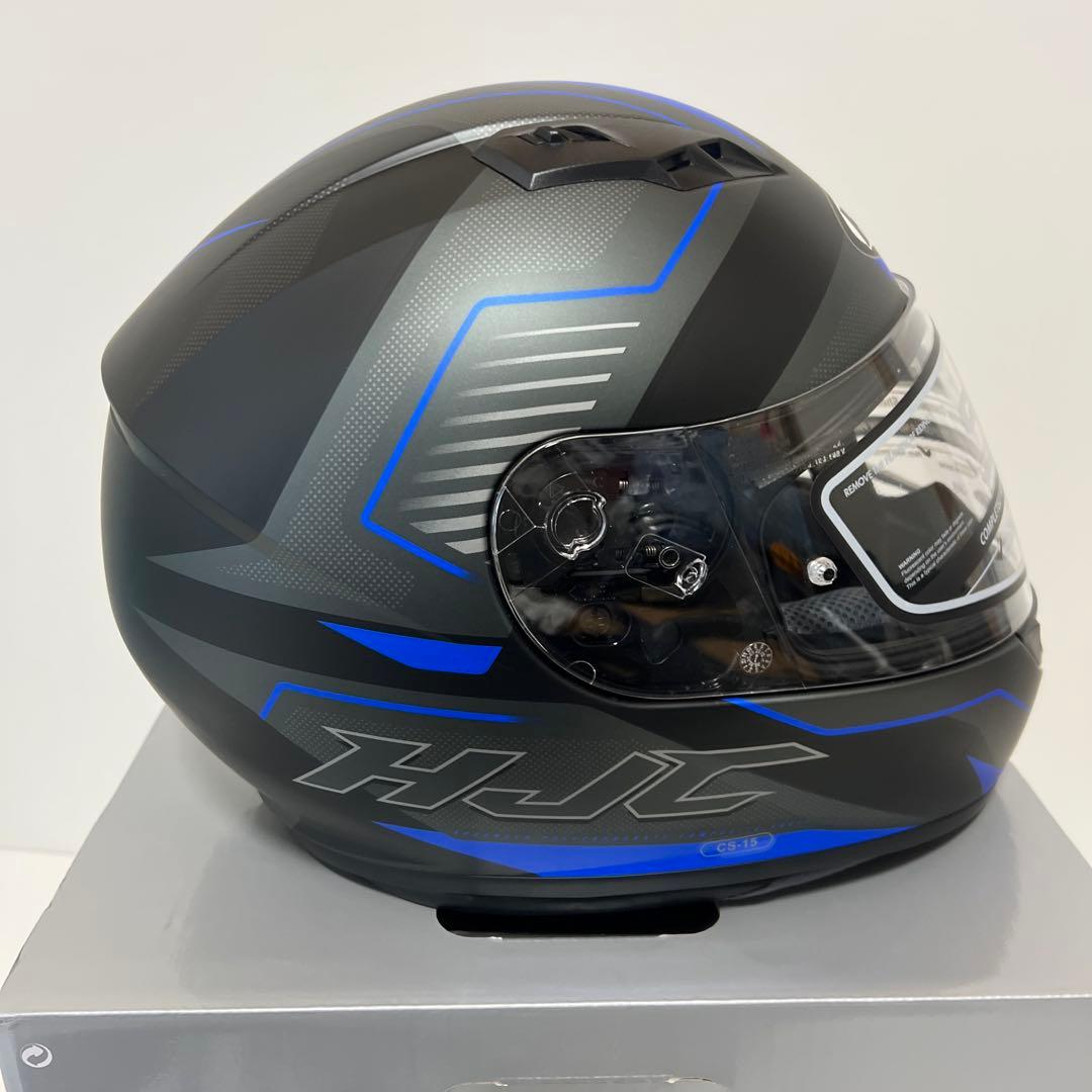 新品 HJC CS-15 TRION Lサイズ(59cm) 黒/青 2022年製