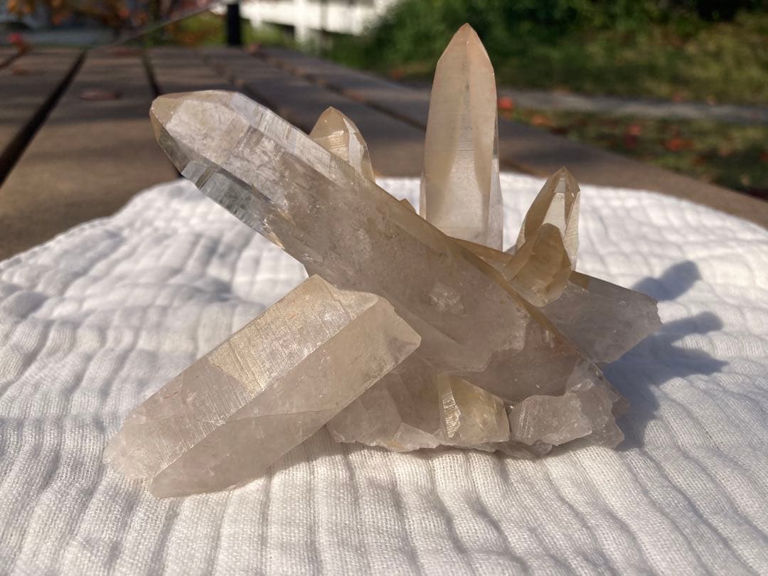 レムリアンシードピュアレイ　ゴールデンヒーラークラスター