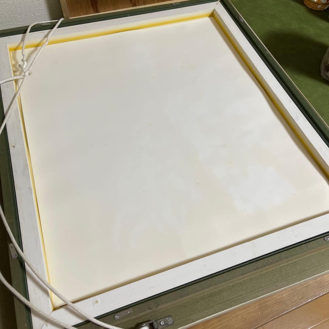 額縁　額　大型　水彩画　油彩　ガラス　木製F10サイズ？