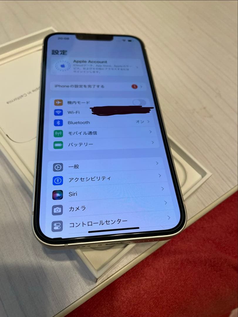 iPhone14 128gb 純正バッテリー100% SIMフリー 修理歴なし