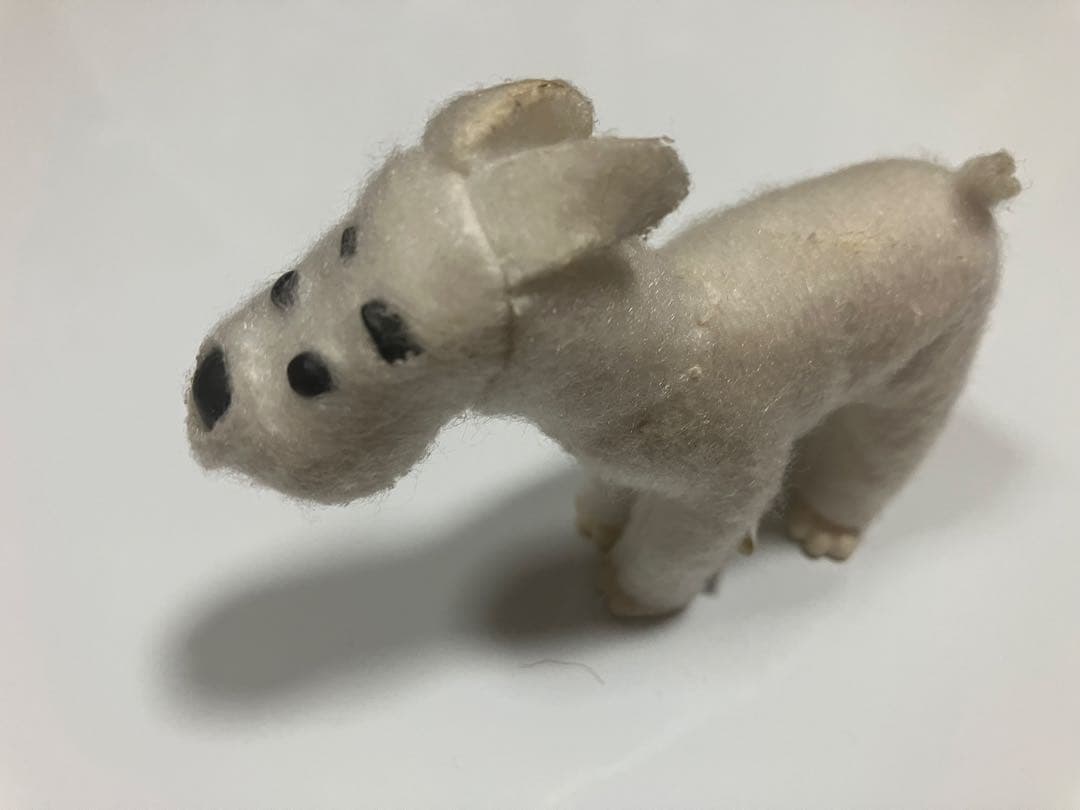 レア！タンタンの冒険【TINTIN】フィギュア1995製スノーウィ付き